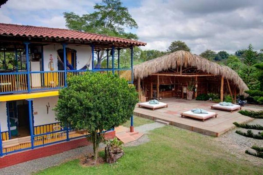 Hotel Hacienda Combia El Caimo Eksteriør bilde